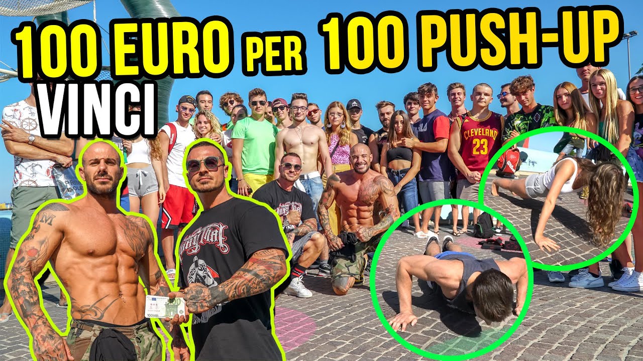 Regalo 100 EURO per 100 piegamenti FEDE ROSSI e NATHAN Warmachine
