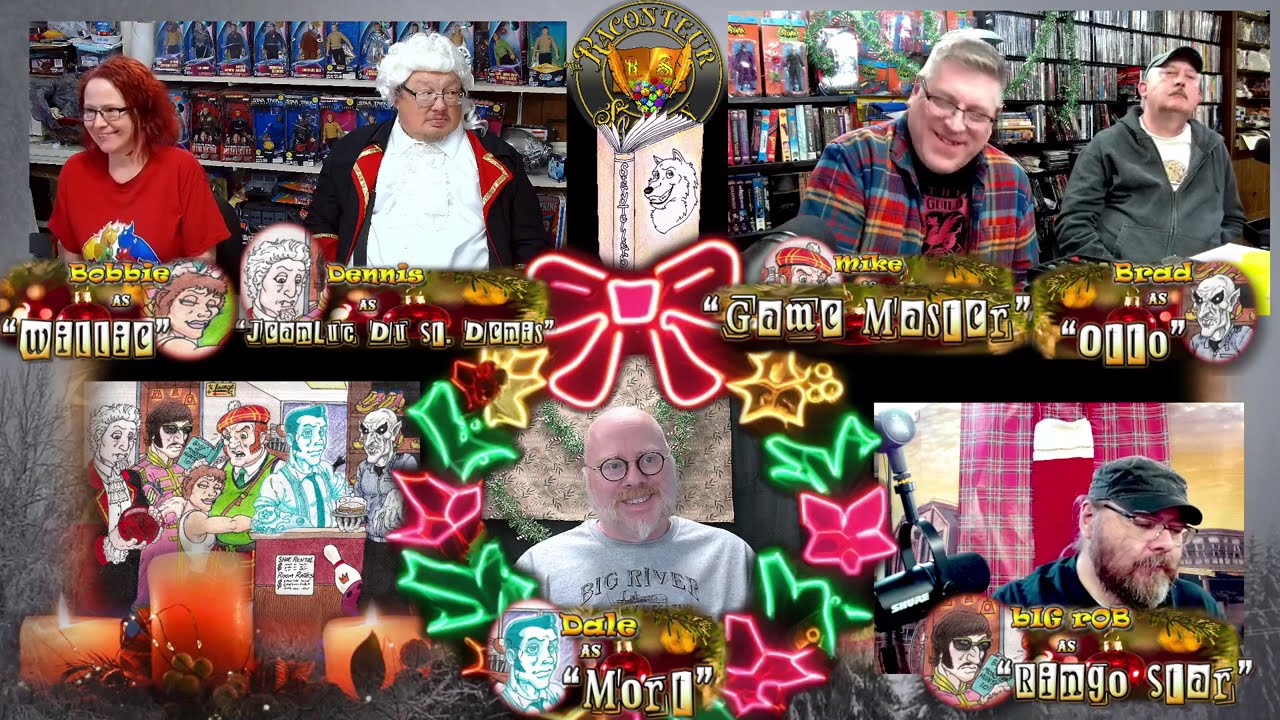 Holiday Special 2025- Storytellers (White Wolf) LIVE Actual Play TTRPG with The Raconteur Society