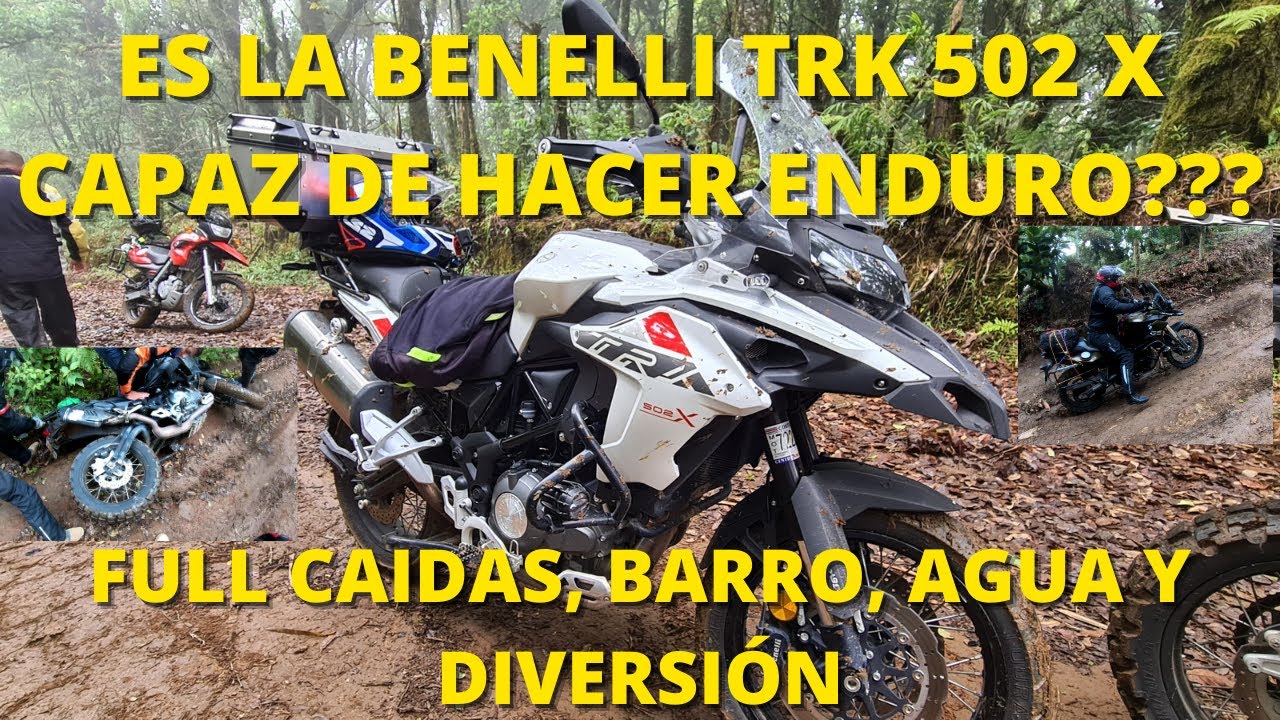 ES la BENELLI TRK 502 X CAPAZ de HACER ENDURO?? CAIDAS, BARRO Y DIVERSIÓN | AVENTURAS DE UN MOTERO