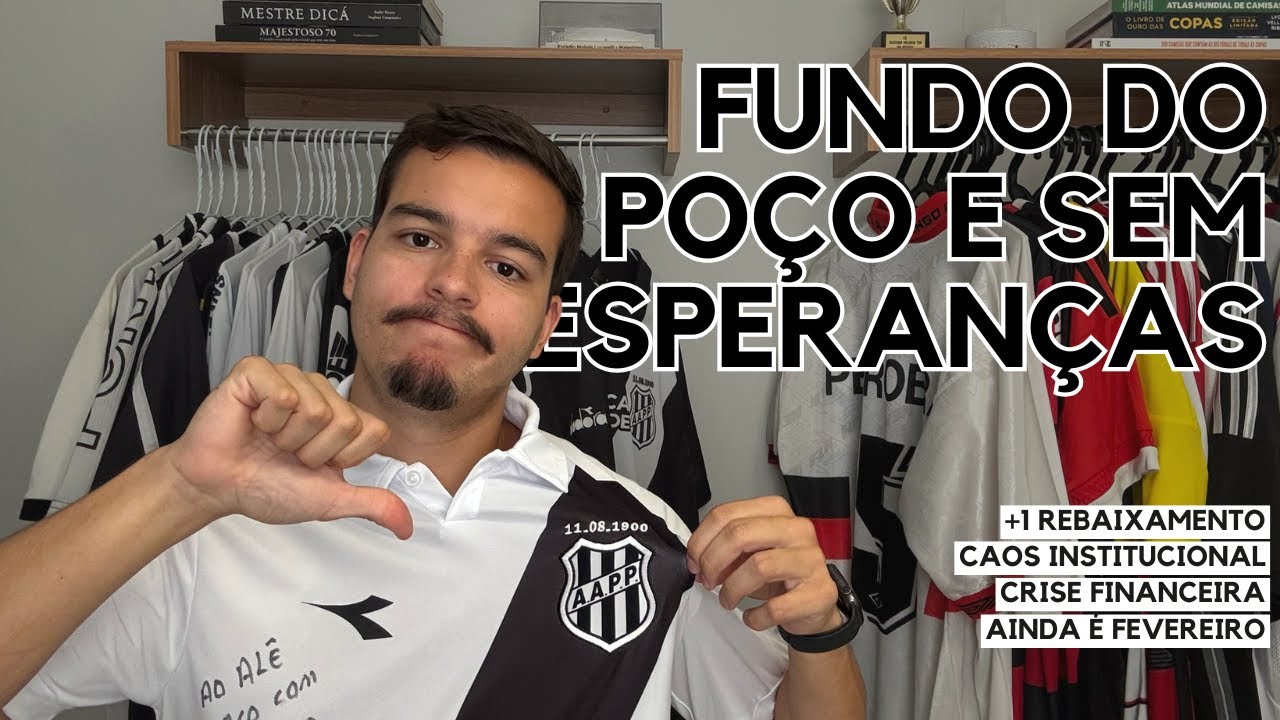 MAIS UM REBAIXAMENTO DA PONTE PRETA - Análise da situação do clube e opinião sobre o futuro