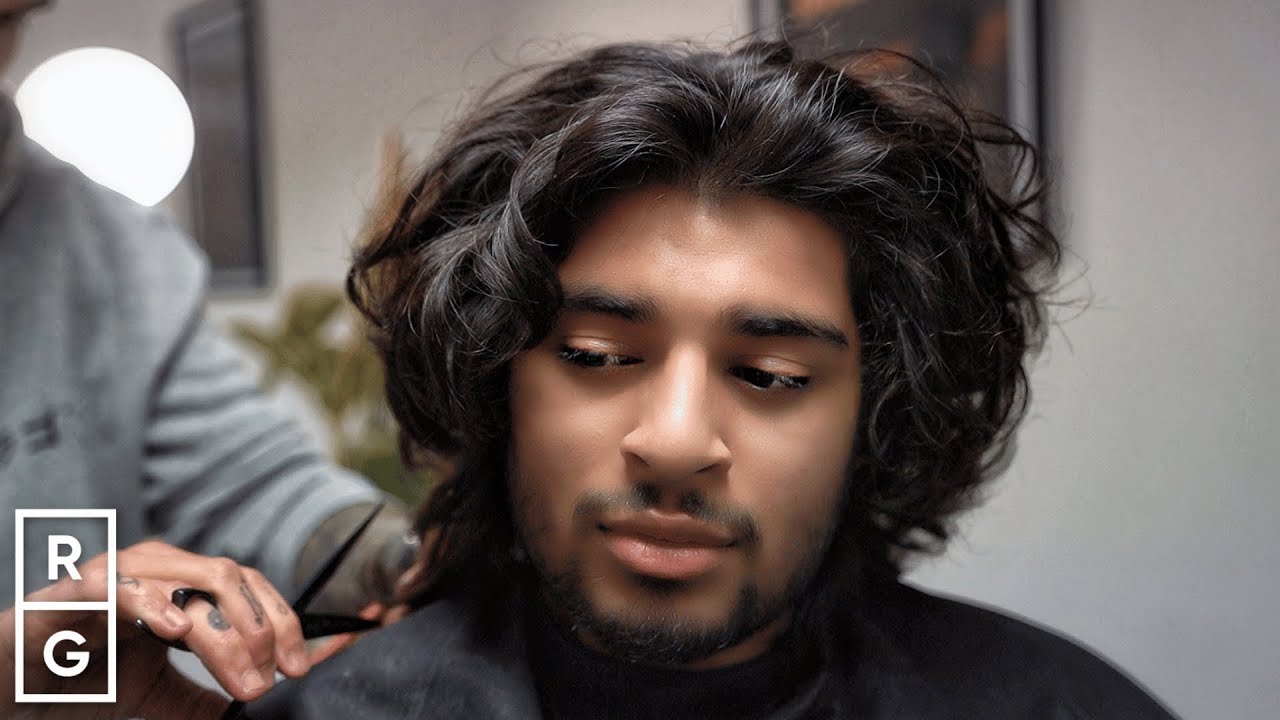 His First Haircut in 1 YEAR! Huge TRANSFORMATION 🤯