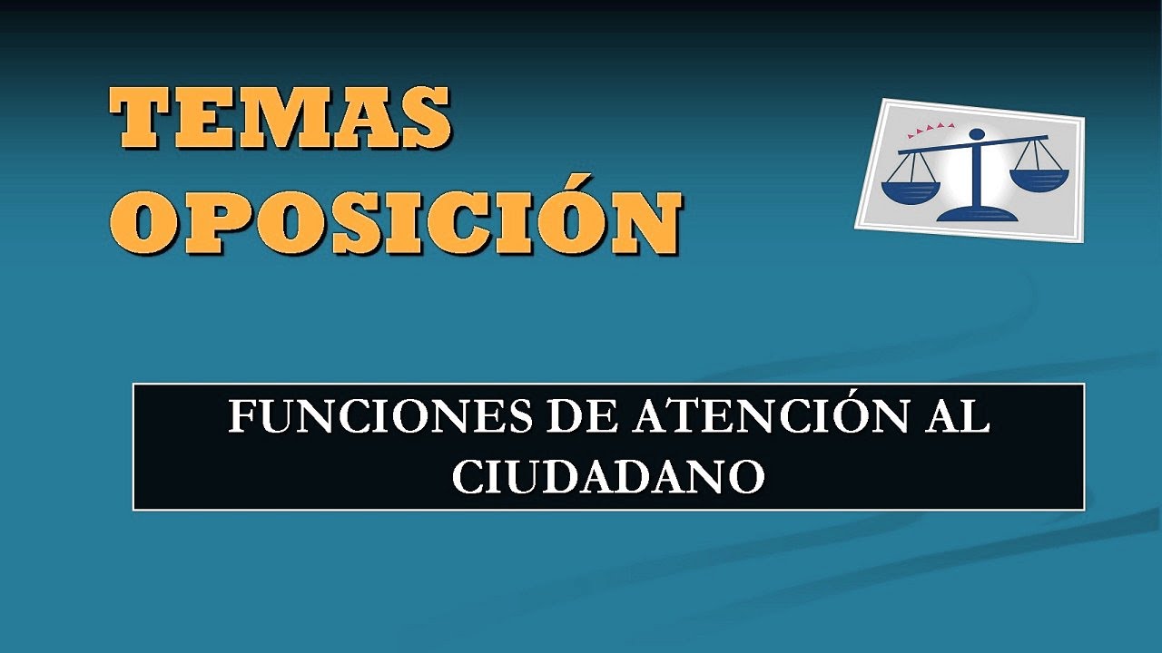 RD 208/1996 - Funciones de atención al ciudadano