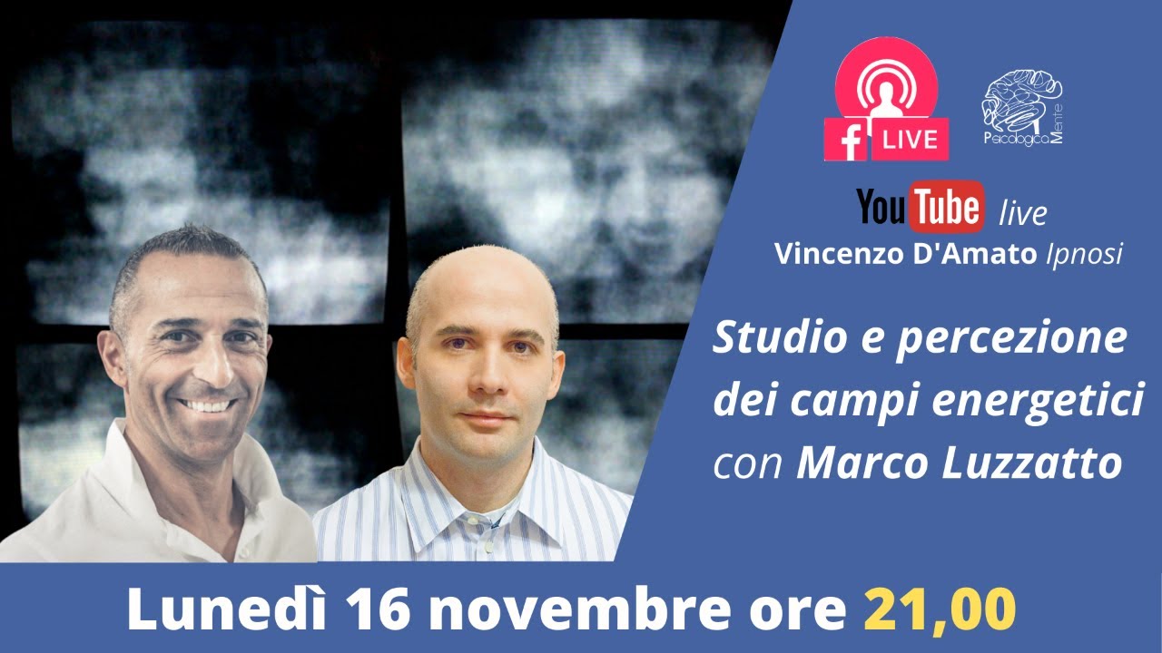 Studio e percezione dei campi energetici... Con Marco Luzzatto