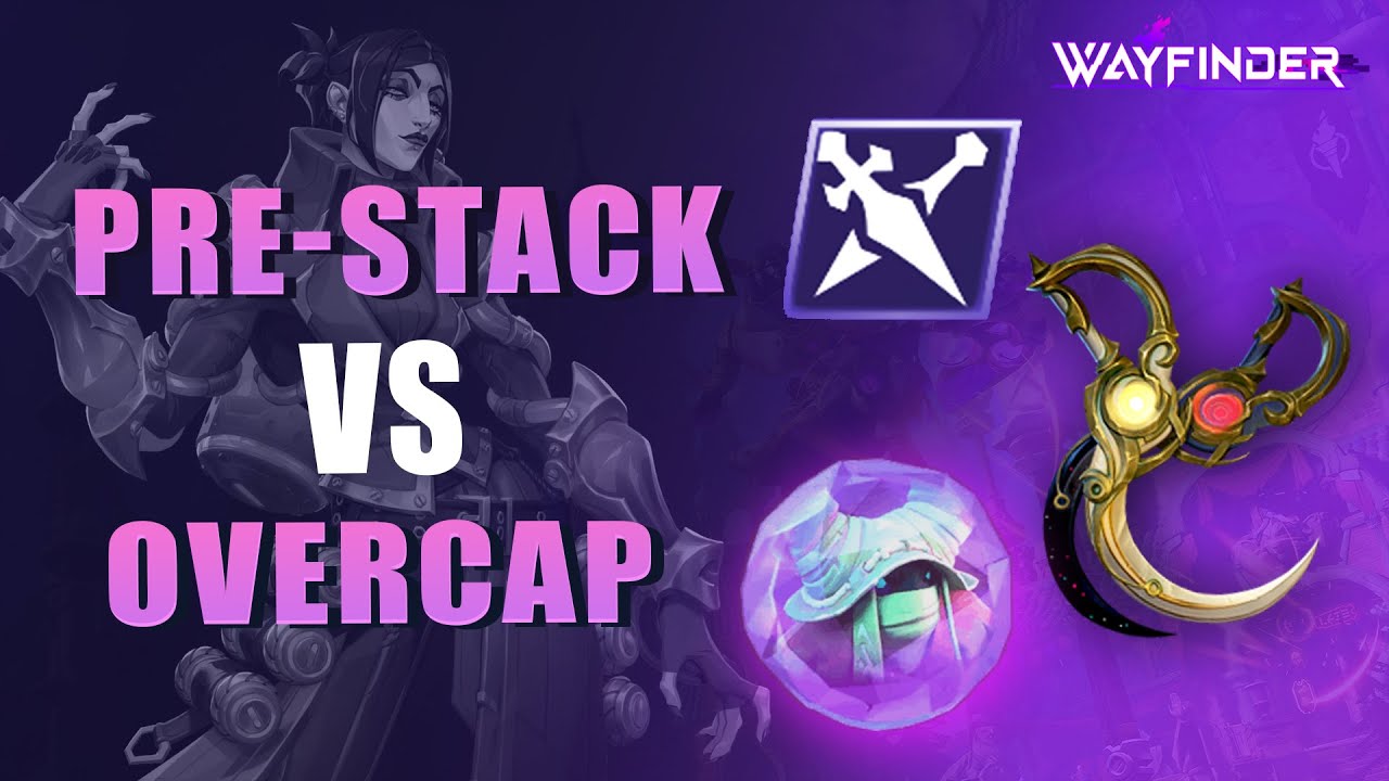 PRE-STACK VS OVERCAP! Which is faster? Wayfinder DPS Testing Gameplay | Speed Runs - Reaver King