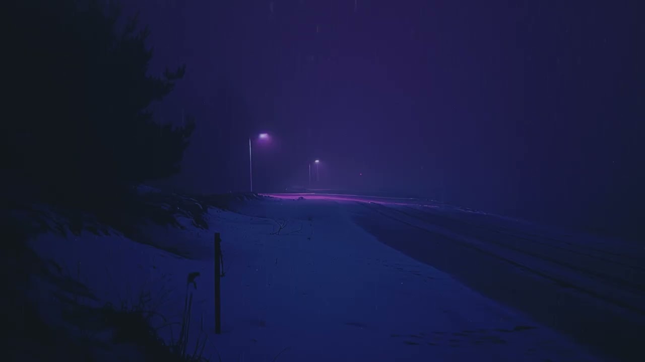 sleep while the cold rain hides you...