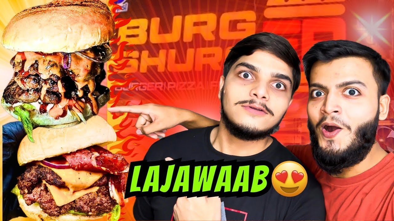 HUSSAINABAD KA BURGER SHURGER HAI LAJAWAAB 🔥