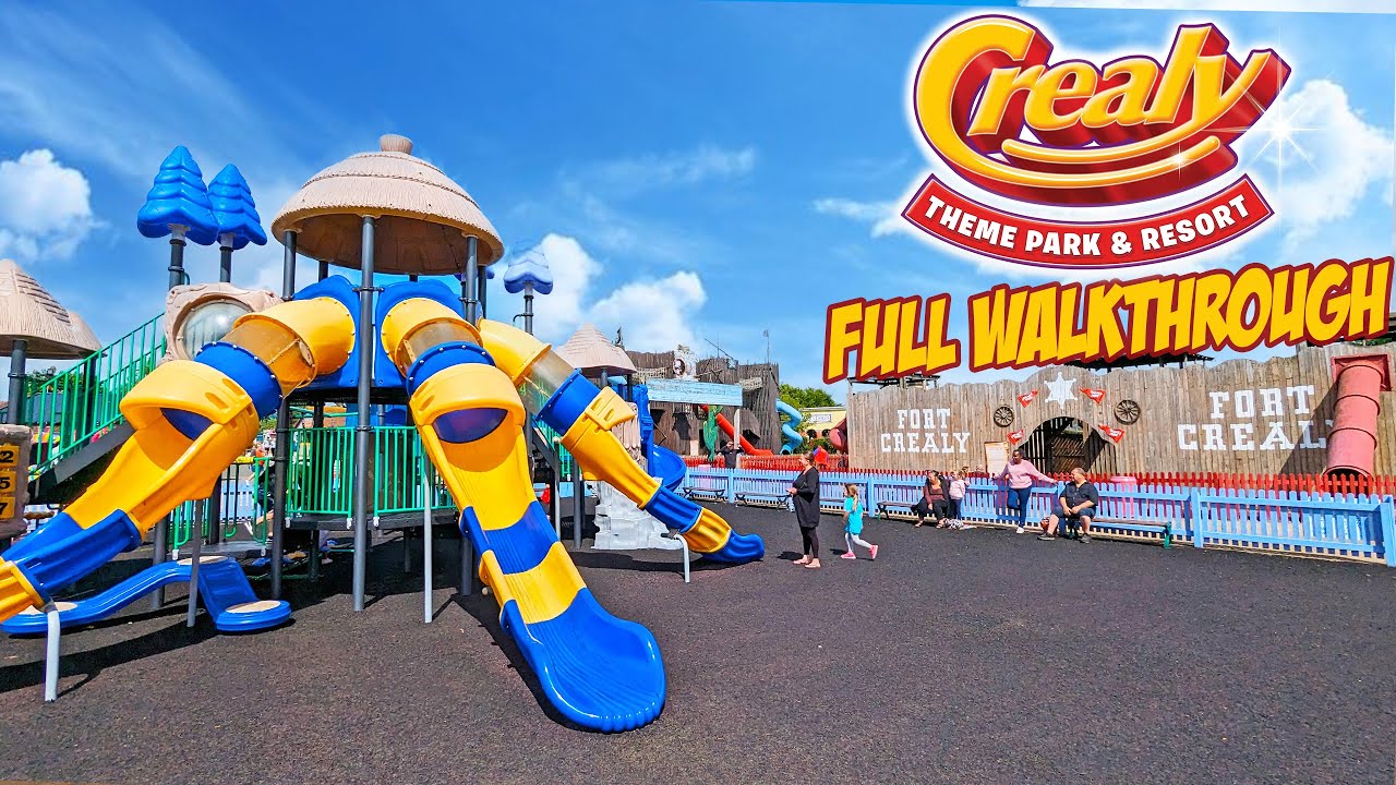 Crealy Theme Park and Sooty Land Every Area, Ride and Attraction (July 2023) [4K]