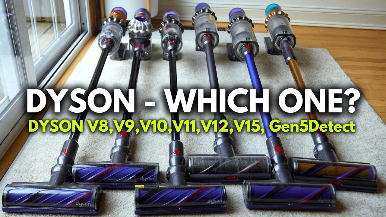 Я протестировал каждый пылесос DYSON, чтобы вам не пришлось этого делать (обзор 2026 года)
