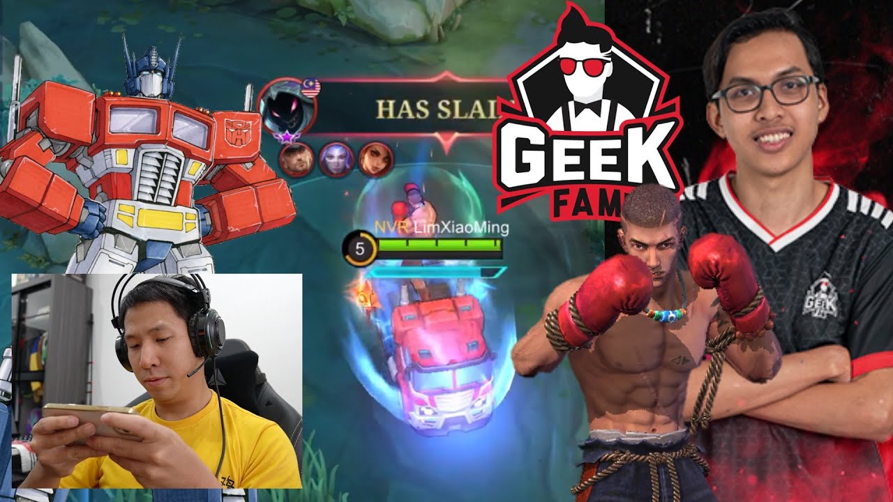 竟然可以和 GEEK FAM MAIMA 一起玩 MOBILE LEGENDS: BANG BANG?!?!