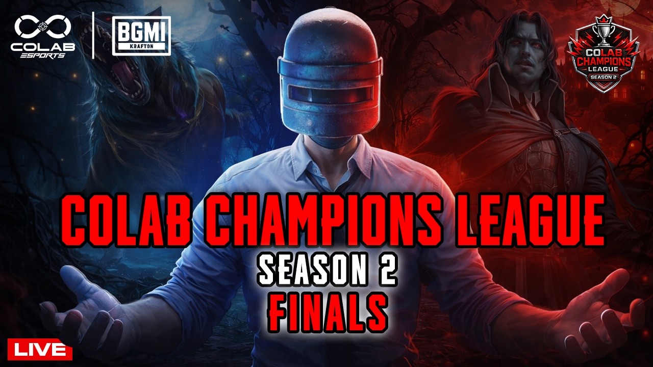 COLAB CHAMPIONS LEAGUE SEASON 2 - FINALS | LIVE | BGMI TOURNAMENT |