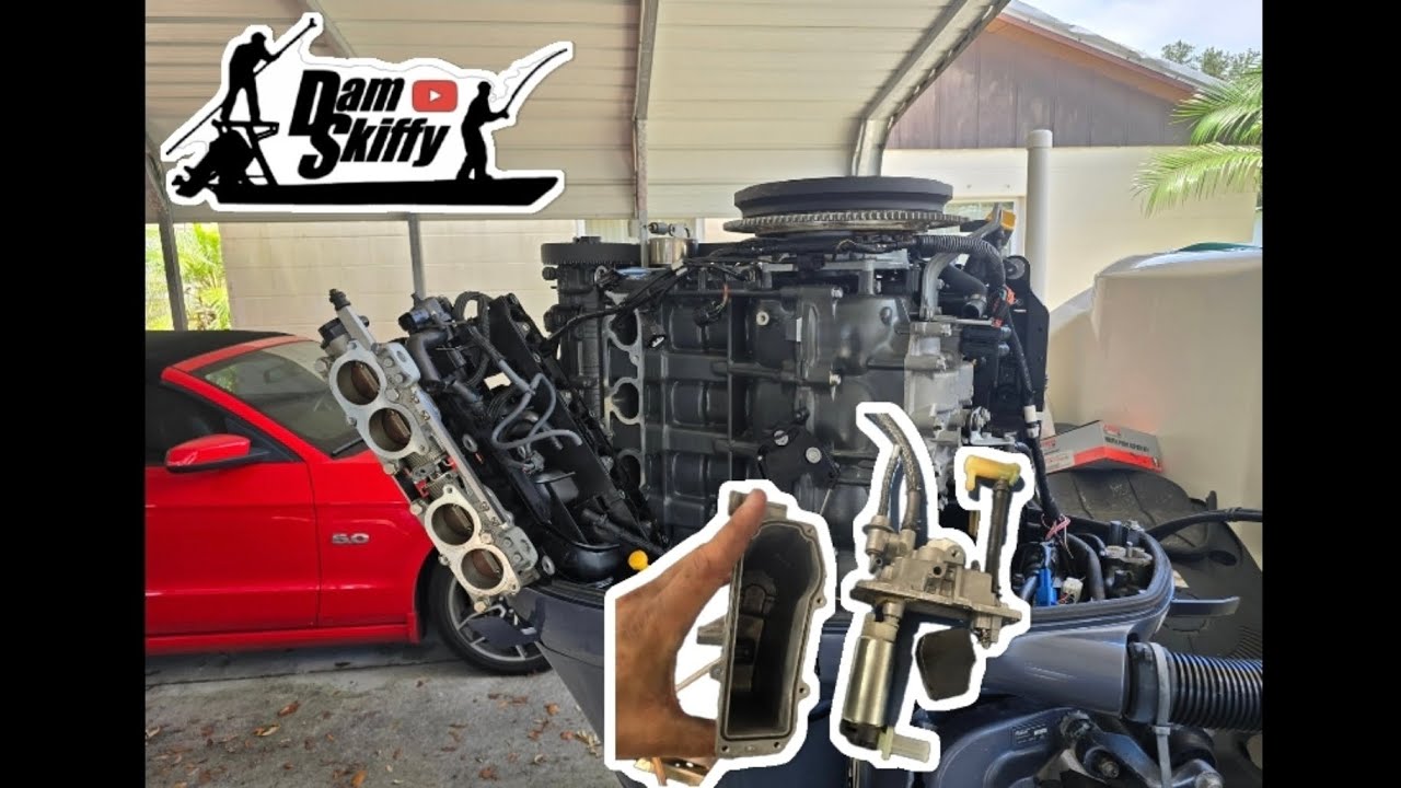 НЕ СОВЕРШАЙТЕ ЭТОЙ ОШИБКИ! Обслуживание бака и насоса VST на подвесном моторе Yamaha на лодке Cobia