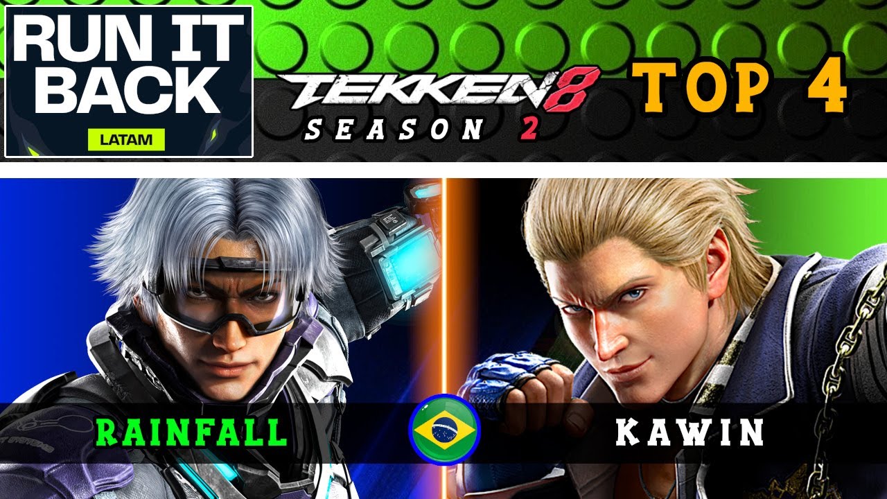 TEKKEN 8 Season 2 | Rainfall vs Kawin -KZ | Top 4 - Run it Back #1