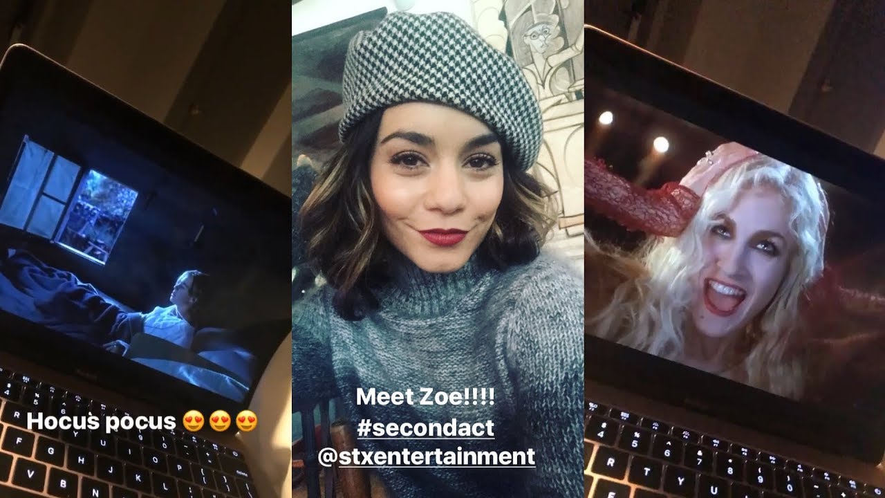 Vanessa Hudgens | Snapchat Story | 26 October 2017 [ Bonus Clip Instagram Live Stream ]