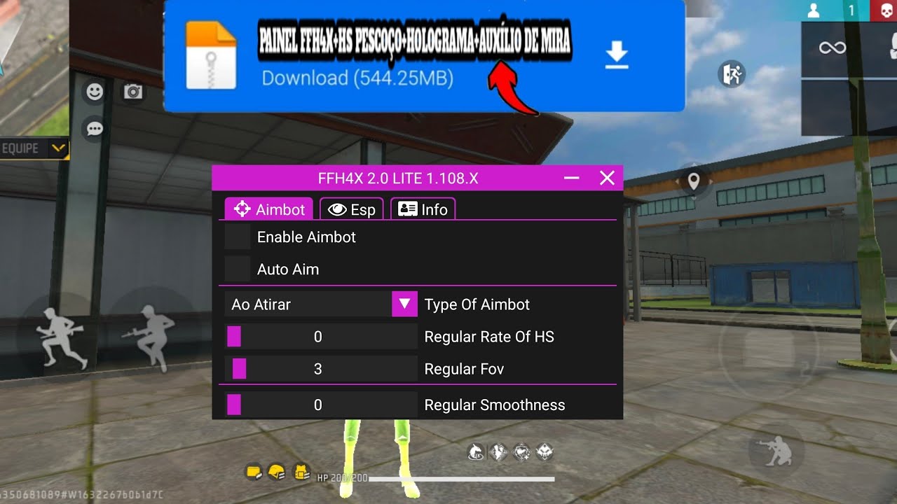 HS PESCO&Ccedil;O NA PASTA DATA+HOLOGRAMA FREE FIRE 2026📂 XIT AUX&Iacute;LIO+PAINEL FFH4X ANDROID/IOS LINK DIRETO🔥