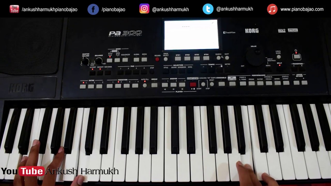 Jo Bhi Kasmein Khayi Thi Humne - Raaz Piano/Keyboard Tutorial - Pianobajao