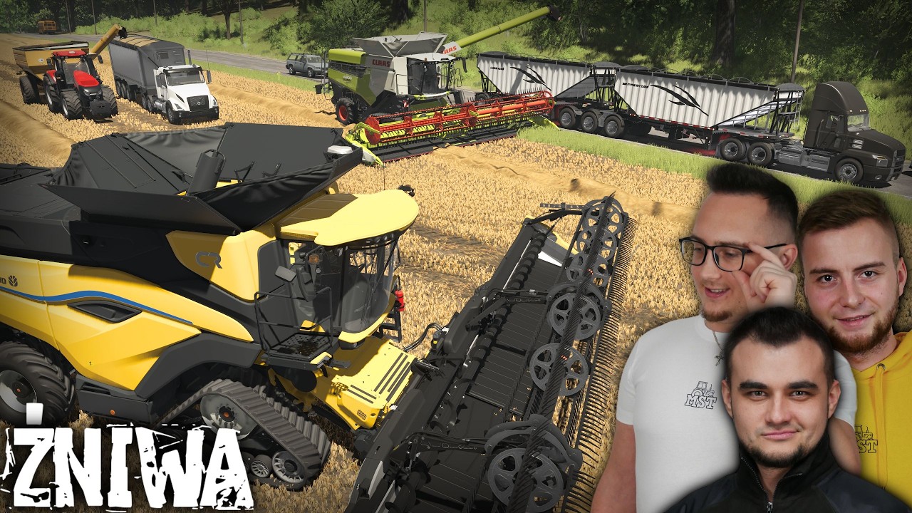 ŻNIWA PSZENICY *WSZYSTKIE ZESTAWY PEŁNE* 😱 TRANSPORT CIĘŻAR&Oacute;WKAMI 😍 