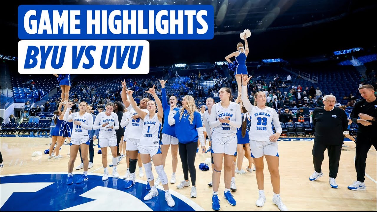 BYU Women's Basketball vs Utah Valley University  || FULL GAME HIGHLIGHTS || December 10, 2024