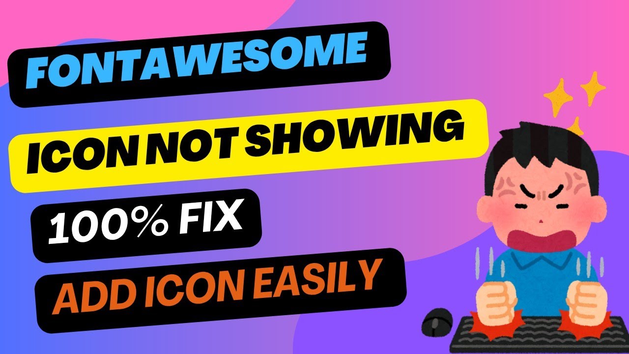 add icon easily with cdn link.
