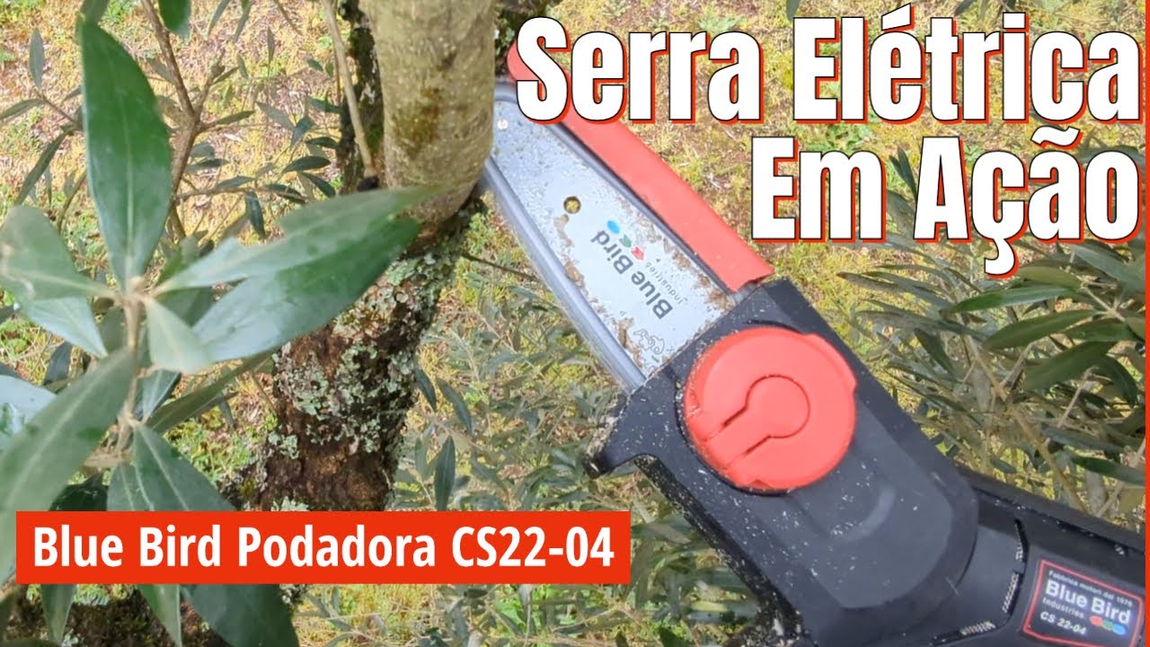 Em acção - Podadora eléctrica BlueBird CS 22-04