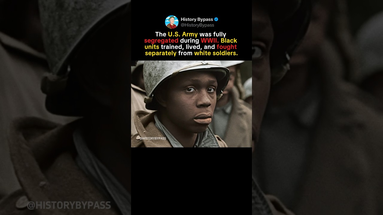 Black Soldiers Fought Separately in WW2 