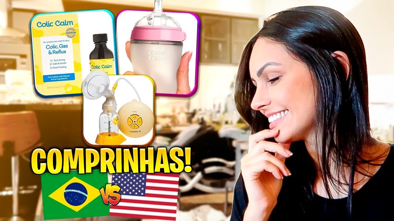 O ENXOVAL CHEGOU! 😍 | *Brasil x EUA*🤔