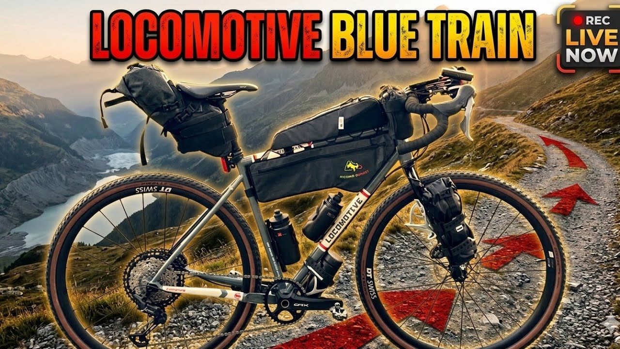 Locomotive Blue Train, la mia nuova travel bike per il 2026! #bikepacking #bluetrain #gravel