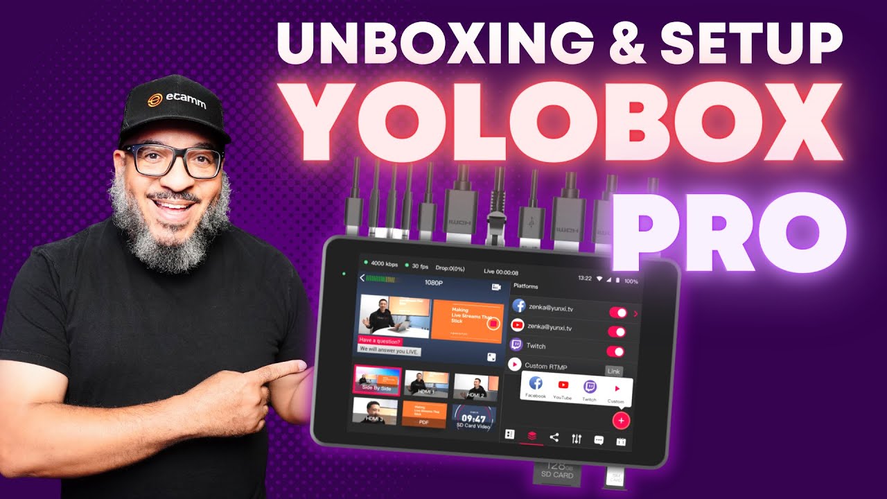 Unboxing and Testing Out the Yolo Box for Mobile Streaming