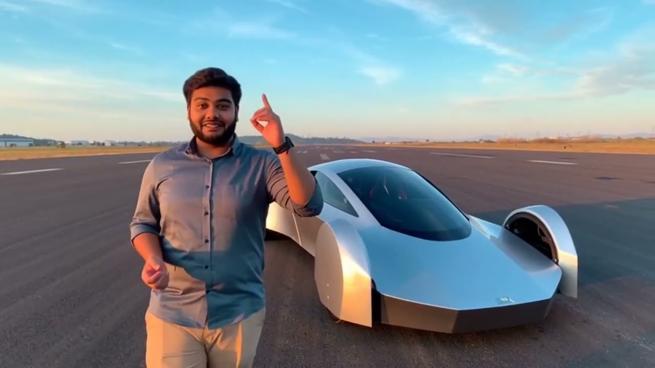 Future me ane Vali he Pani se chalne Vali car. | woh bhi udne Vali. | Sandar najara. |
