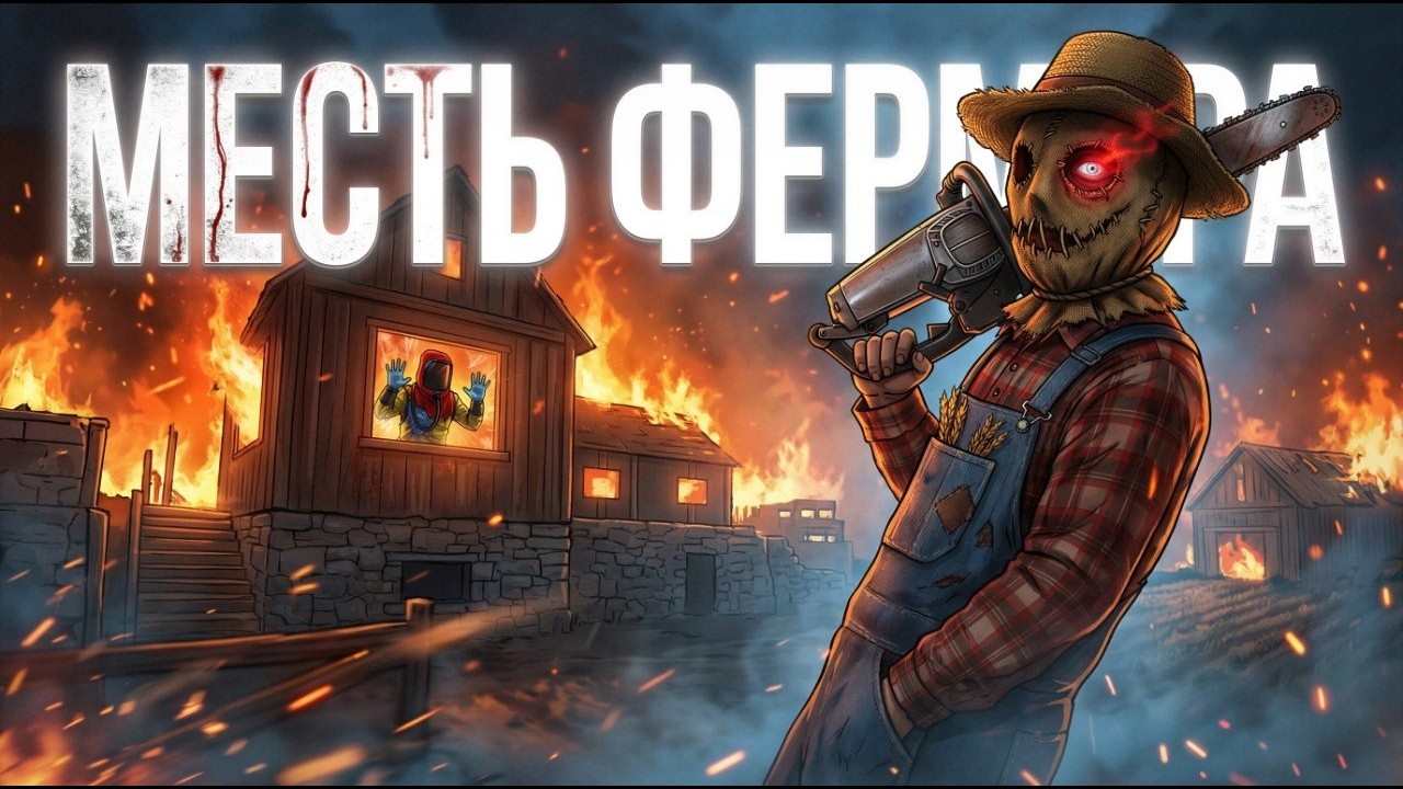 МЕСТЬ ФЕРМЕРА! СТАЛ ЧИТЕРОМ ДЛЯ ВСЕХ КЛАНОВ в Раст|Rust