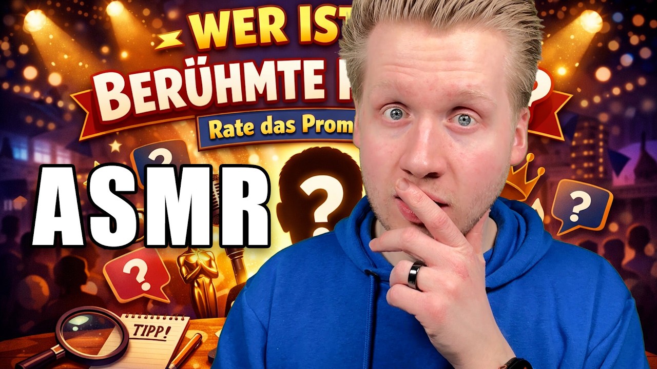 ASMR - Berühmte Persönlichkeiten an Fakten erkennen! | Guess the Person