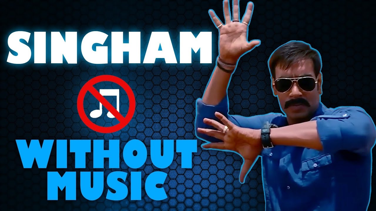 Singham Title Track | Without Music | Sachin Shirsat Editz