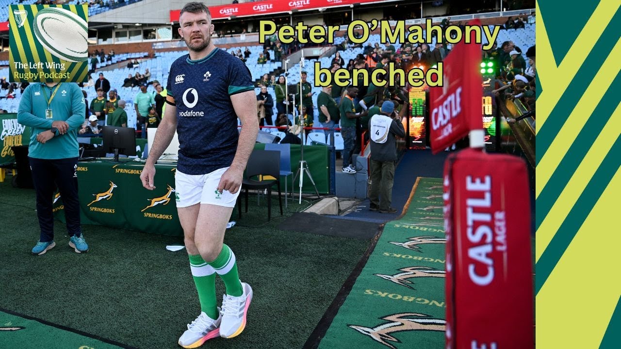 Ireland team reaction - Andy Farrell drops Peter O'Mahony for Springboks rematch | The Left Wing