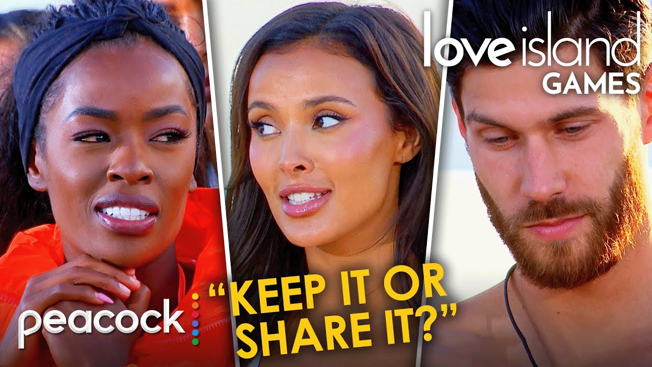 Will Justine Choose To Split the Prize Money with Jack? | Love Island Games on Peacock