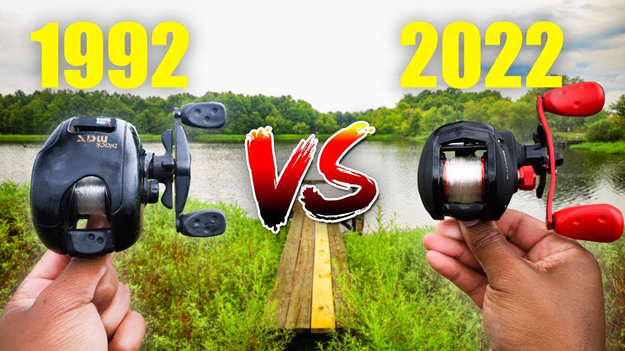 Old VS New Reel Bass Fishing Challenge (Abu Garcia Black Max)