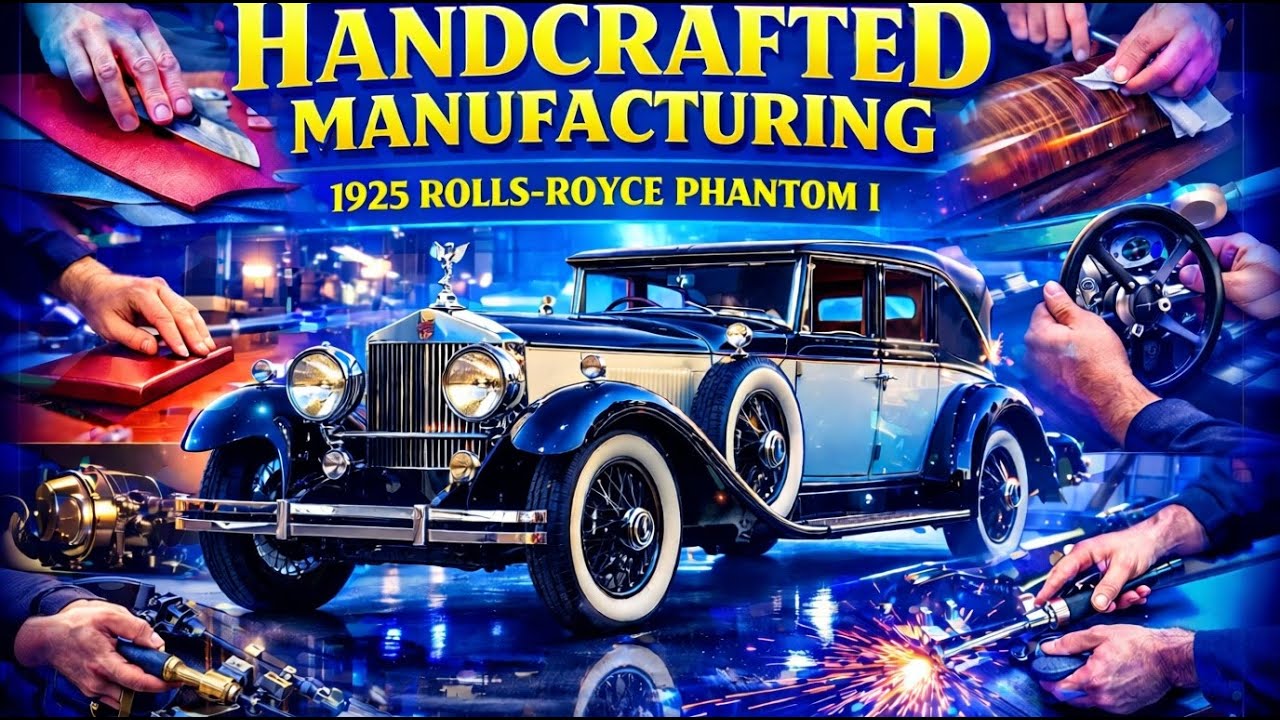 Inside the 1925 Rolls-Royce Phantom I: Handcrafted Luxury Revealed