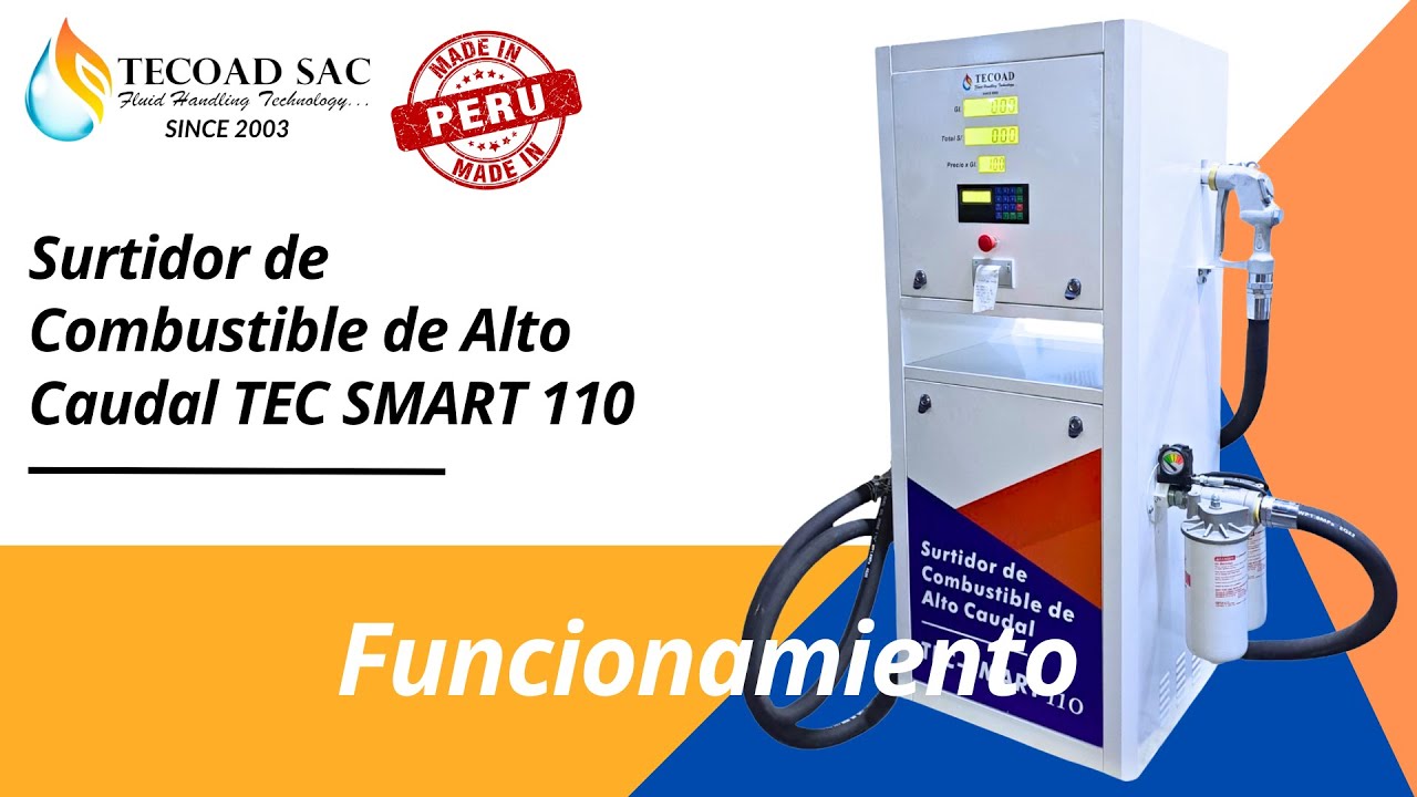 SURTIDOR DE COMBUSTIBLE DE ALTO CAUDAL - TECOAD
