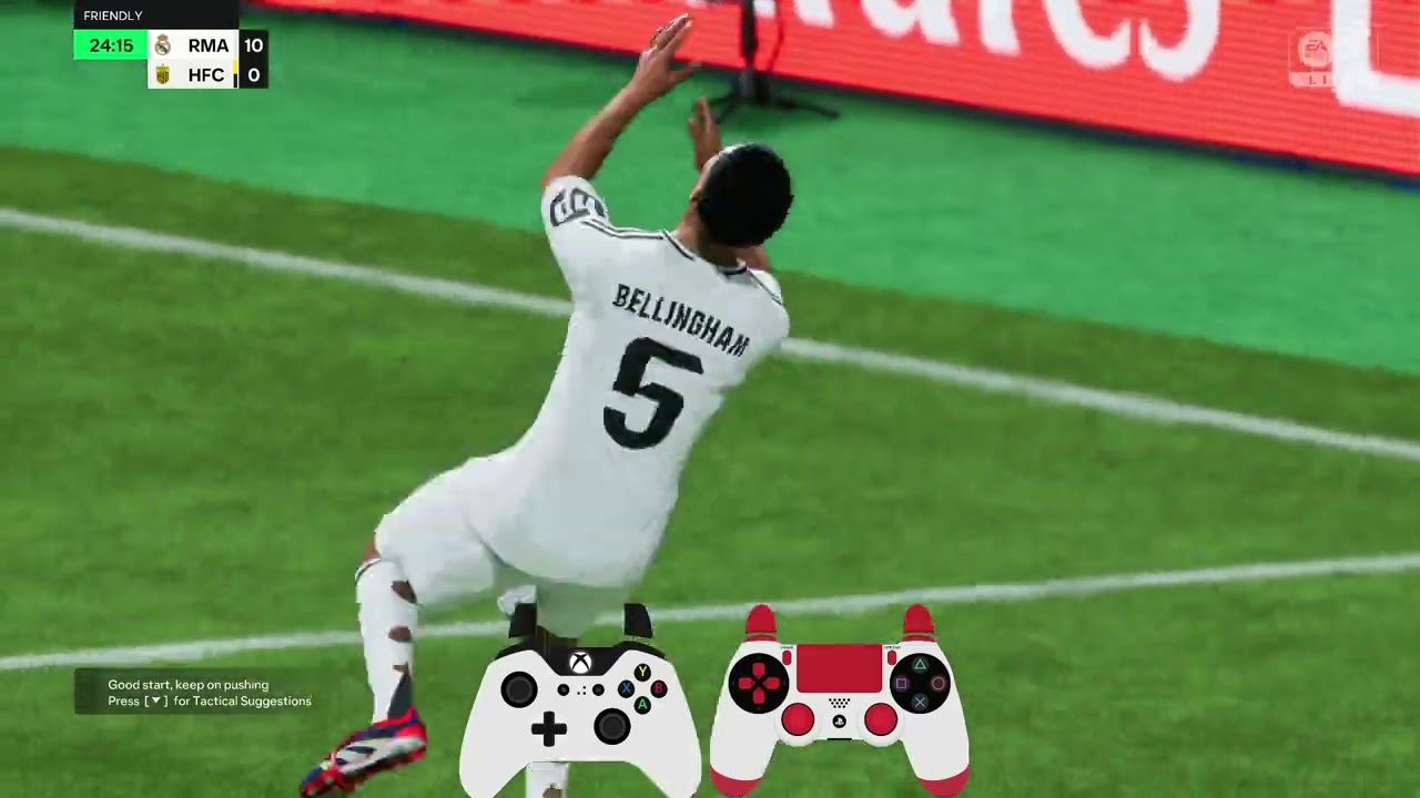 EA FC 25: Как сделать празднование сальто назад