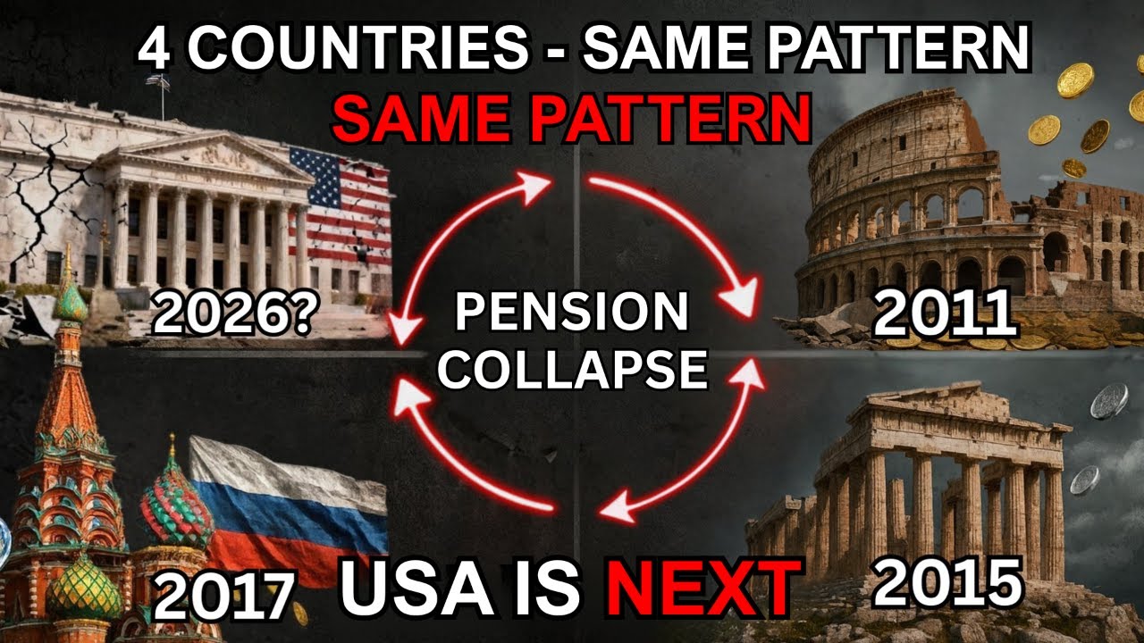 The Pattern of Pension Collapse: Italy, Greece, Russia... USA Is Next
