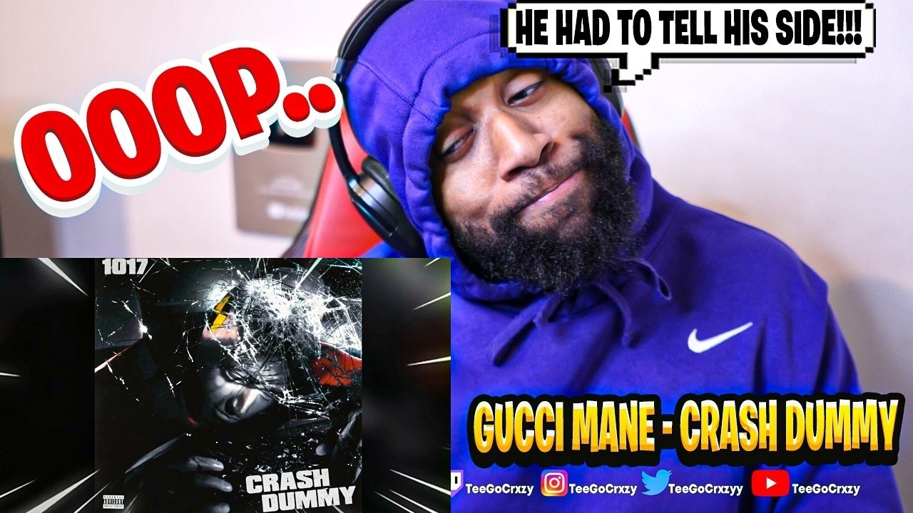 Gucci Mane высмеивает Пуха! Gucci Mane - Crash Dummy [Официальное аудио] (Реакция)