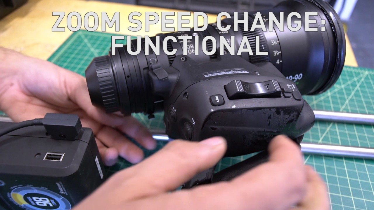 FUJINON CABRIO ZOOM GRIP TEST 2