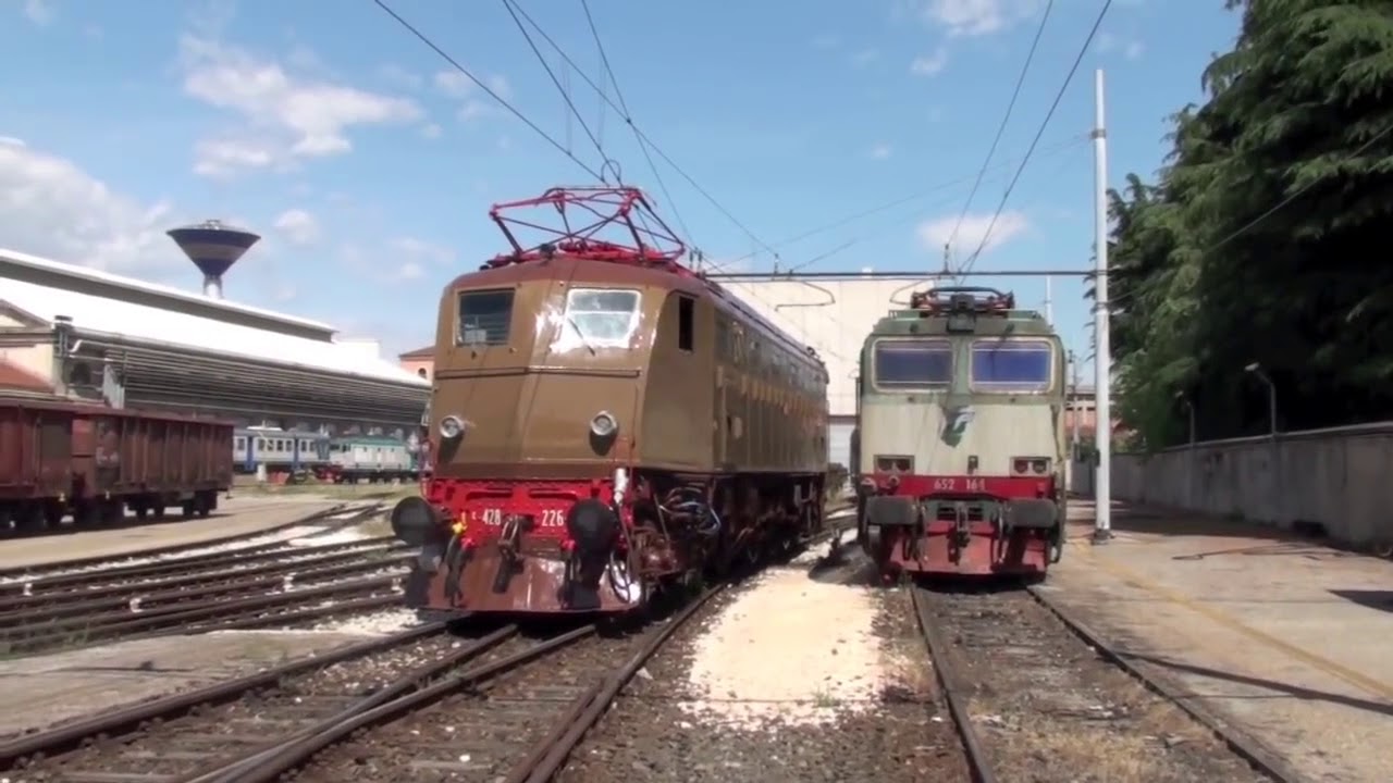 LOCOMOTIVA E 428.226, ULTIME RIPARAZIONI E PARTENZA DA VERONA