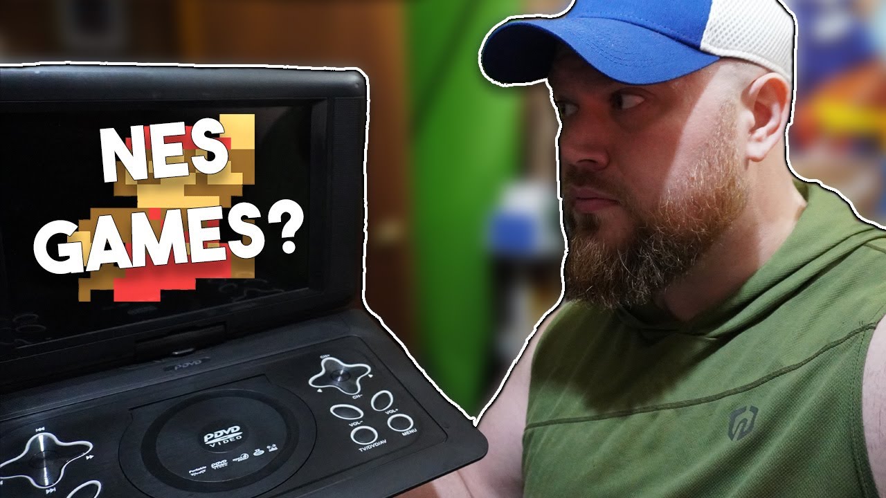 This Portable DVD Player plays NES Games...