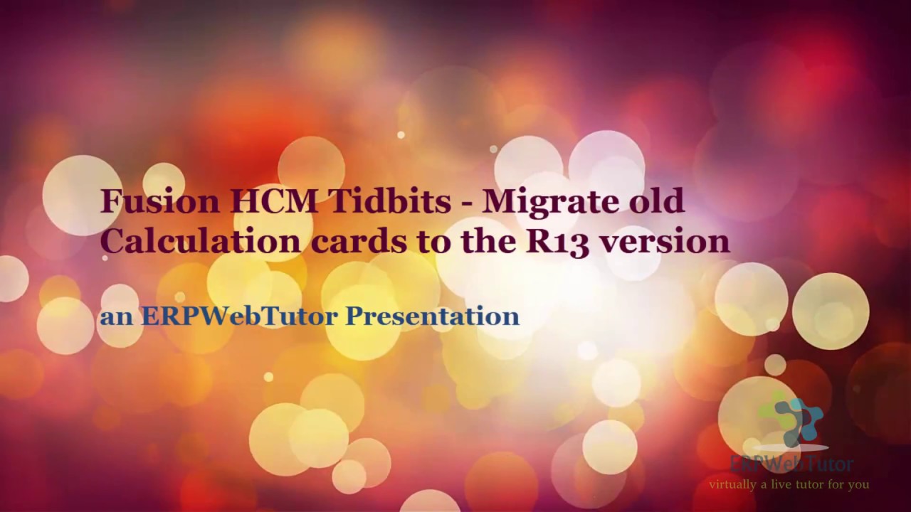 Migrate old tax cards to the new one in r13
