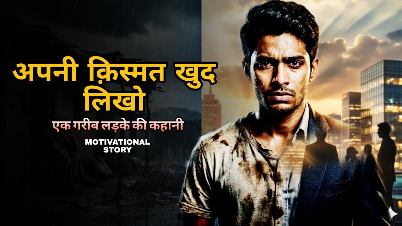 लड़के को लोग हालातों की गलती समझते थे उसी ने अपनी किस्मत खुद लिख दी | Emotional Motivational Story