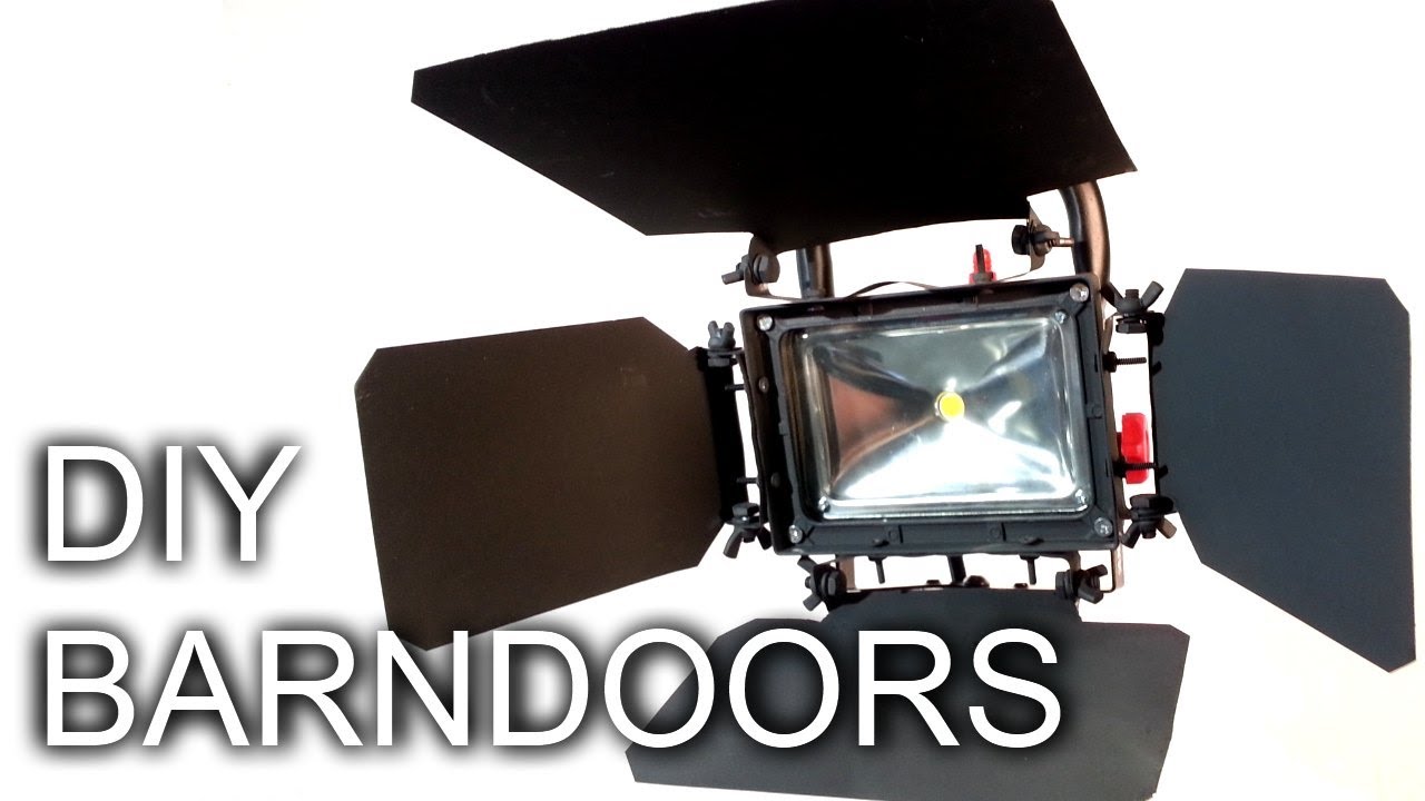 DIY Barn Doors for your Shop Light - forestrogue Instructionals