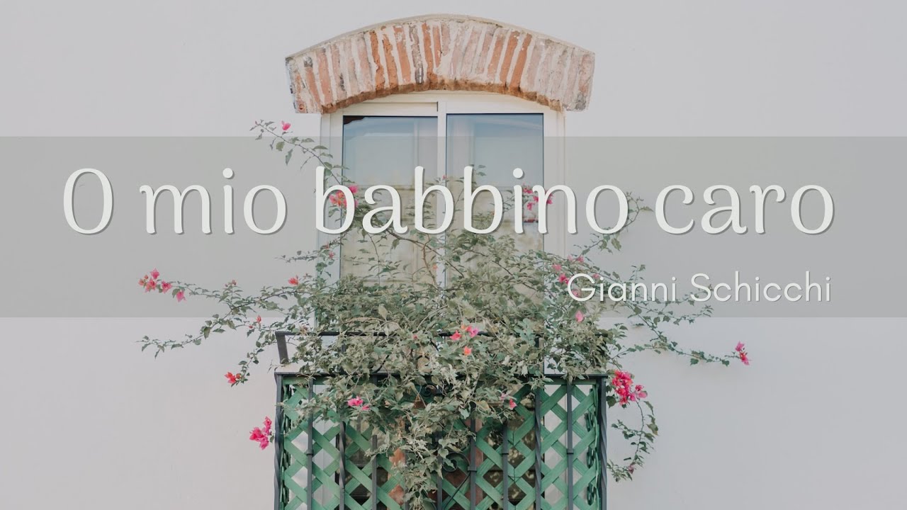 🎻Full Orchestra Accompaniment with Lyrics // O mio babbino caro