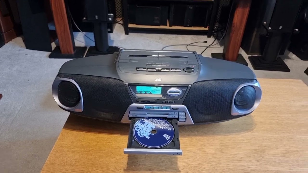 Boom Box JVC RC X3 3BK zmieniarka płyt ! Audio Room Radomsko