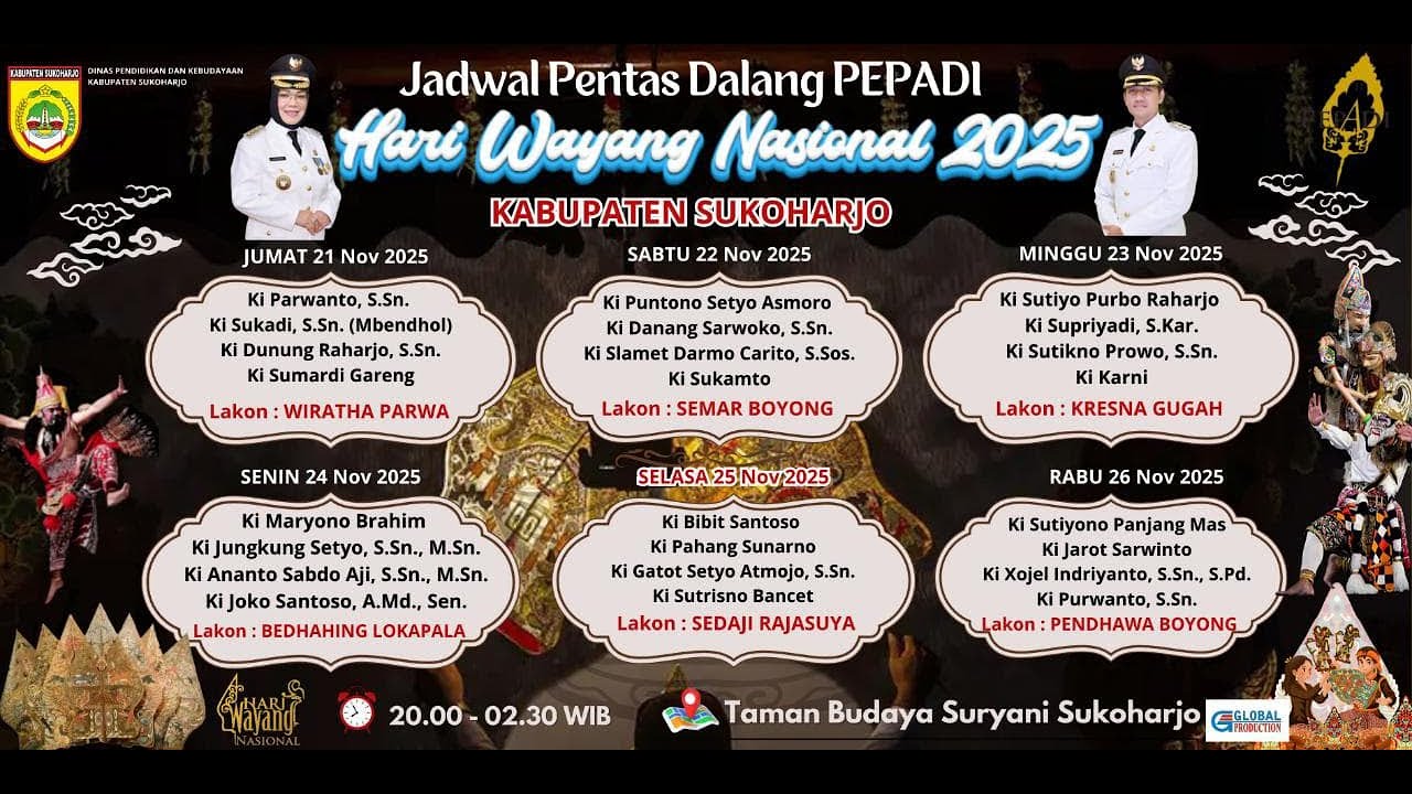 LIVE PAGELARAN WAYANG KULIT MALAM KE - 6 PEPADI KABUPATEN SUKOHARJO//RABU, 26 NOVEMBER 2025