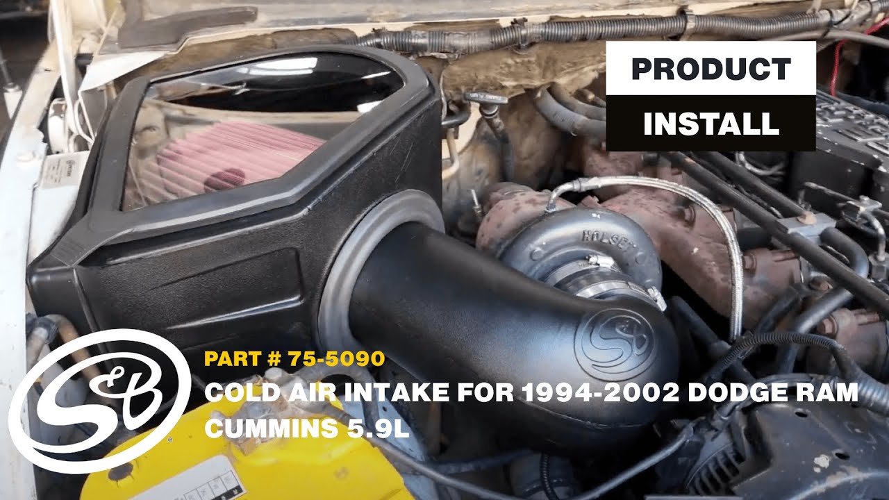 S&B | Cold Air Intake for 1994-2002 Dodge Ram Cummins 5.9L