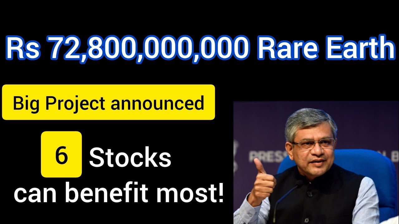 Rare Earth Magnet in India 🔥 Top Stocks 7280 Cr Beneficiary | Demand | China | Complete Analysis